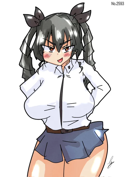 [ニヤニヤアンチョビ]#1日1ドゥーチェ 