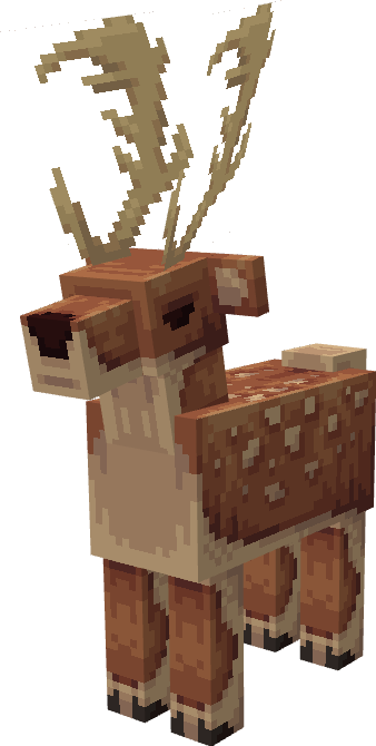 Madao_Official's tweet photo. Deer 32x32 texture

#Minecraft #Blockbench #pixelart https://t.co/TyrDeYT2Ey