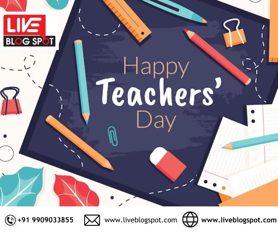 liveblogspot's tweet photo. 📚 Happy Teacher's Day!

Today, we express our deepest gratitude to the amazing educators who light up our lives with knowledge and inspiration. 🌟
🌐 https://t.co/pDg7bGcYjr

#teachersday #happyteachersday #guru #inspiration #teacherappreciation  #digitalmarketing #seo #smo https://t.co/Q4lUgiEYnL