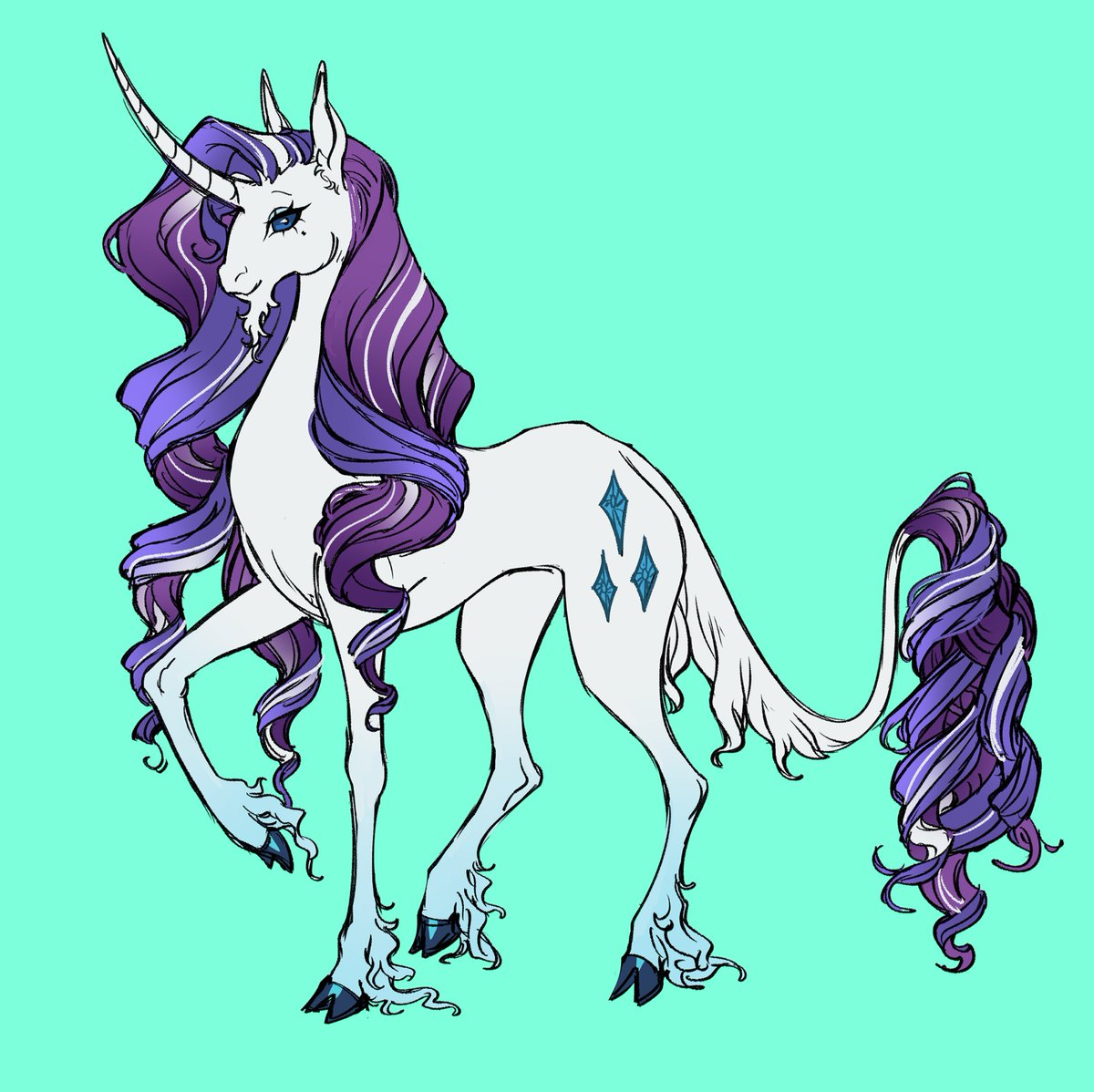 Pinkie flutters and rarity... <3