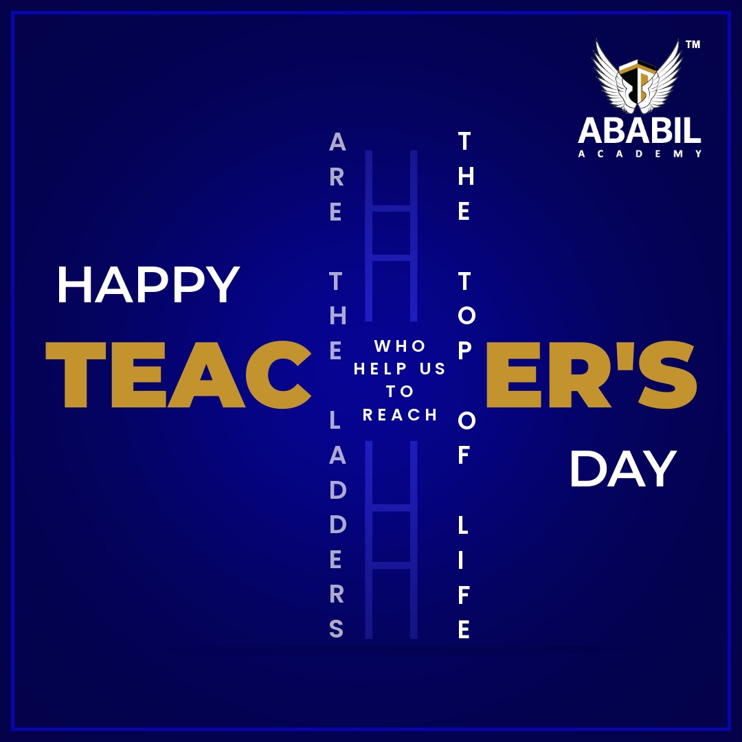 ababil_academy's tweet photo. 🍎📚 Happy Teachers' Day! 📚🍎
Teachers are not just educators; they are mentors, guides, and inspirations. They ignite the flame of knowledge within us, encourage our dreams, and empower us to reach for the stars. 
#TeachersDay #ThankYouTeachers #EducationMatters #Inspiration https://t.co/yFVWNlf8ri