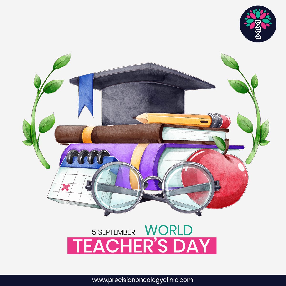 Precision_Onco's tweet photo. Happy Teachers' Day! Thank you for being the guiding stars in our educational journey. Your wisdom and dedication illuminate our path to success. Wishing all the incredible teachers out there a day filled with appreciation and joy! 

#HappyTeachersDay #Precisiononcologyclinic https://t.co/zsaIwU9JDt