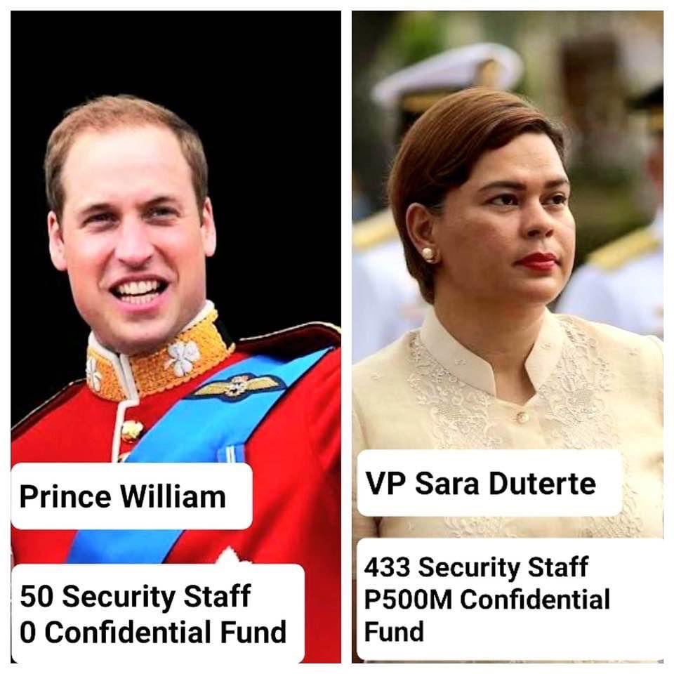 aupijuan's tweet photo. One is heir to the throne. The other, a spare tire. https://t.co/rvLcmPxyQ9