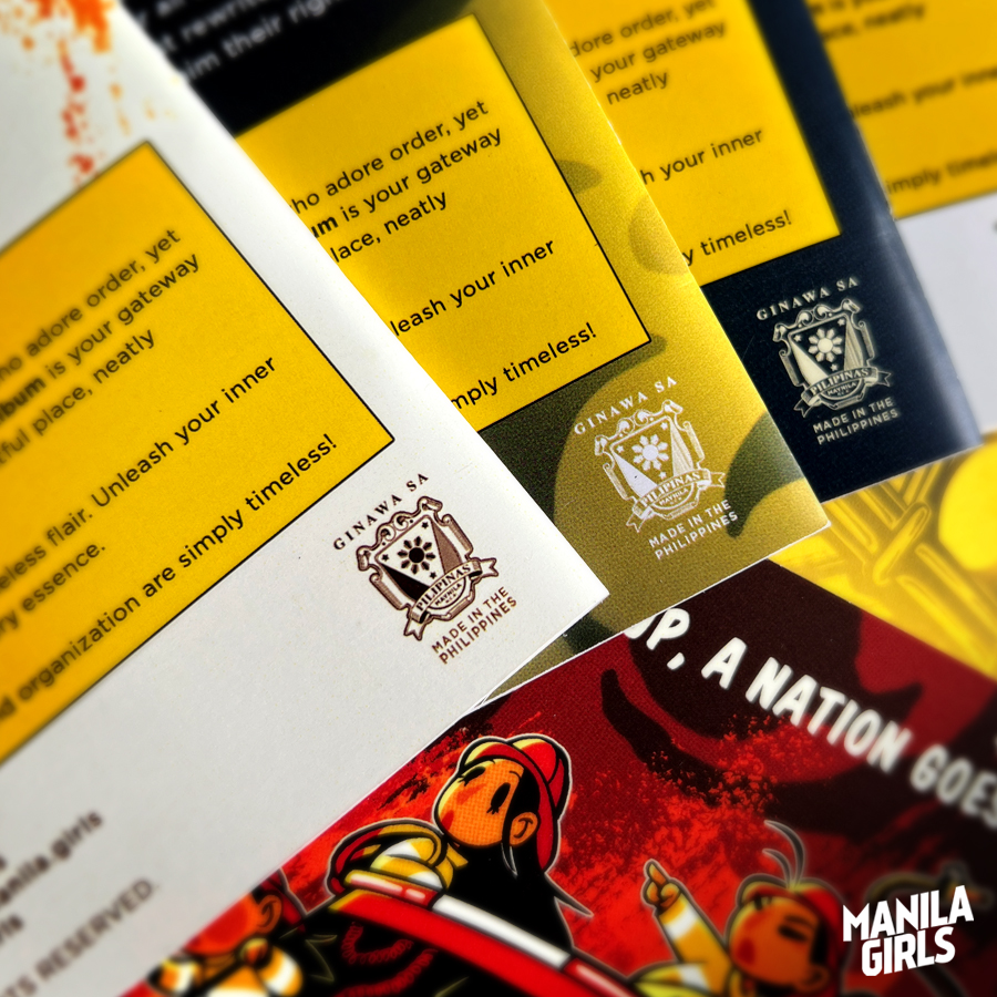 centurygotham's tweet photo. Manila Girls Blank Sticker Albums! The newest theme delves into nostalgia and the toxicities of our beloved city. The cover design is inspired by 60s-themed movie posters or comics, with a poetic touch on the back because it's all about that dramatic flair.
#PaperConPH on 9/9/23 https://t.co/nMEedsk5Q1