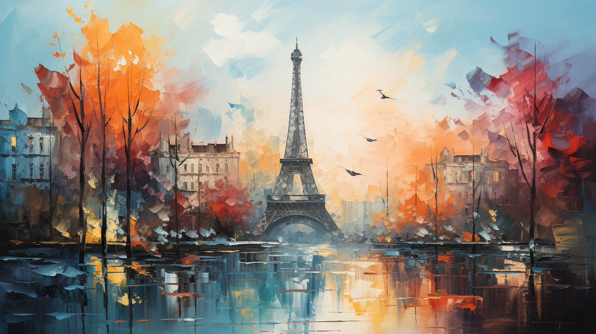 eyadstudio's tweet photo. Ai generated - Eiffel Tower 
 #midjourney #midjourneyart #ai #aiart #midjourneyai #digitalart #nightlife #midjourneyartwork #artificialintelligence #SURREALISM #surrealart #moon #MidjourneyAI #statueofliberty #EiffelTower https://t.co/9vBHnYtmBU
