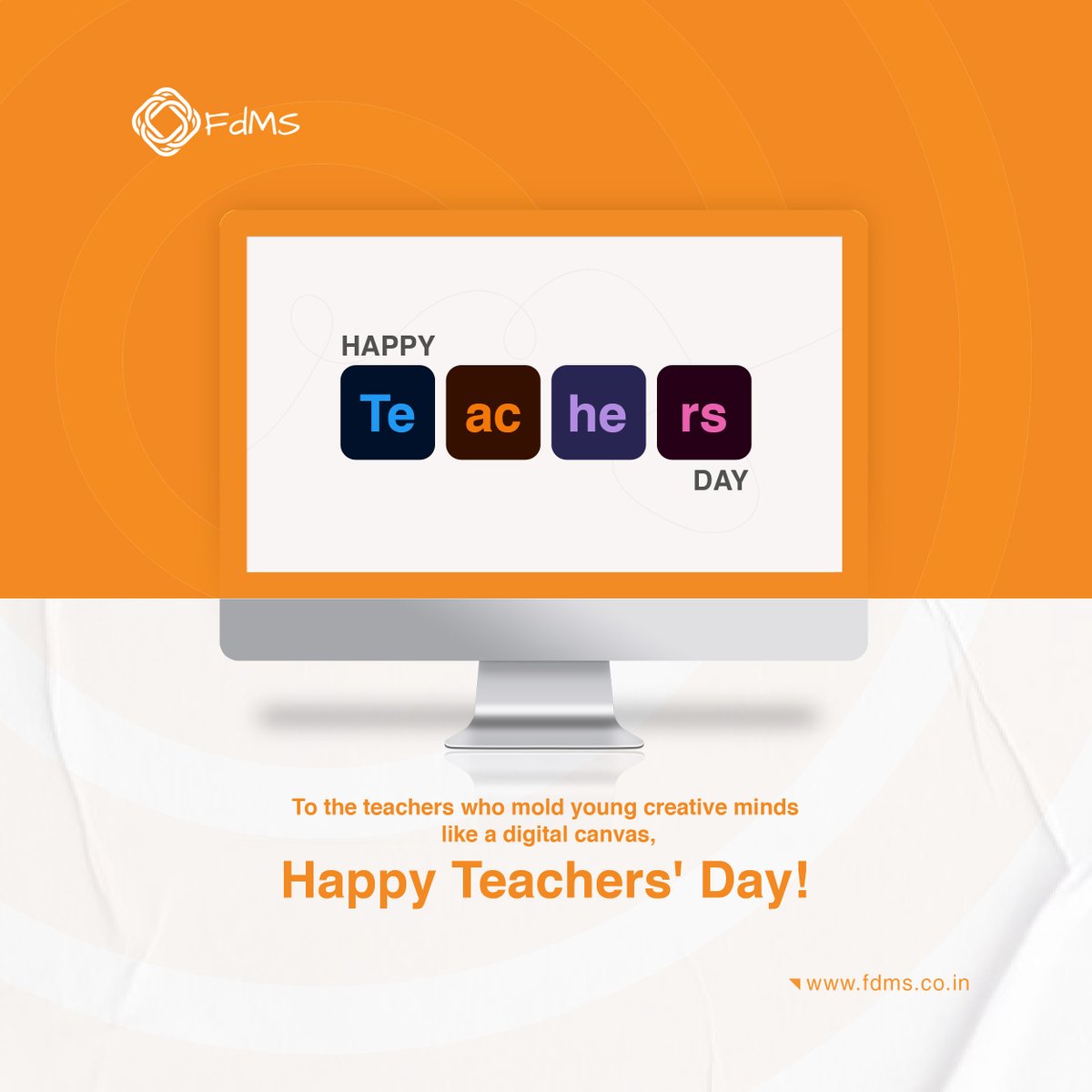 goFanatisch's tweet photo. Celebrating the Artistry of Education! 🎨✨ To the teachers who mold young creative minds like a digital canvas, Happy Teachers' Day! Your guidance paints the future with brilliance. 🌟 #fdms #gofanatisch #TeachersDay #CreativeMinds #DigitalCanvas #EducationIsArt https://t.co/aQz3zJLnRV