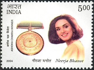 #NeerjaBhanot #punjabi Origin
was an #Indian flight purser.On 5 September 1986, she saved a large number of passengers which had been hijacked by four #Palestinian terrorists from the Abu Nidal Organization after it made a stopover at Jinnah International Airport in #Pakistan.