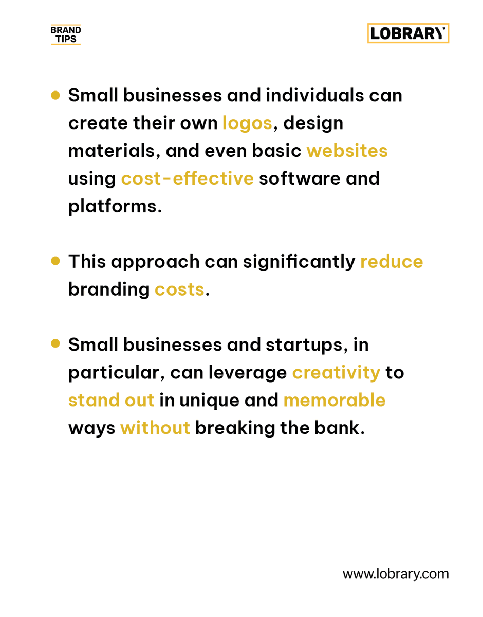 Lobrary_'s tweet photo. It's important to measure the return on investment (ROI) of your branding efforts. By tracking how branding impacts your business's performance, you can allocate resources more effectively and make adjustments as needed. #lobrary #mythandfact #brandtips #branding #brandingmyth https://t.co/qgeTusFFG5