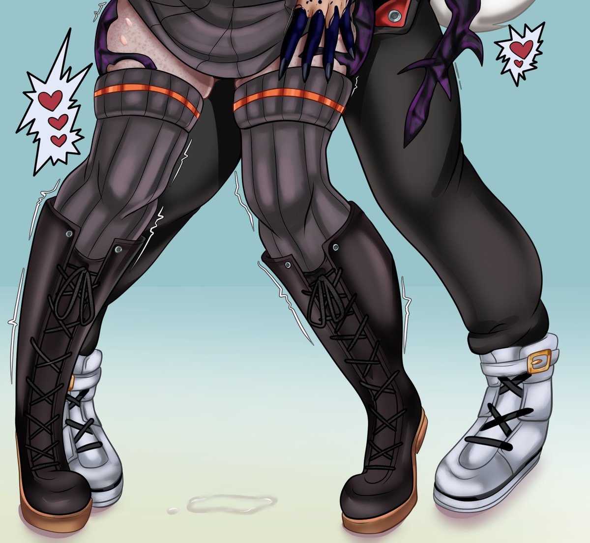 xjasonscore's tweet photo. He's just popping her back. 👉👈 https://t.co/rkg4hGYOkj