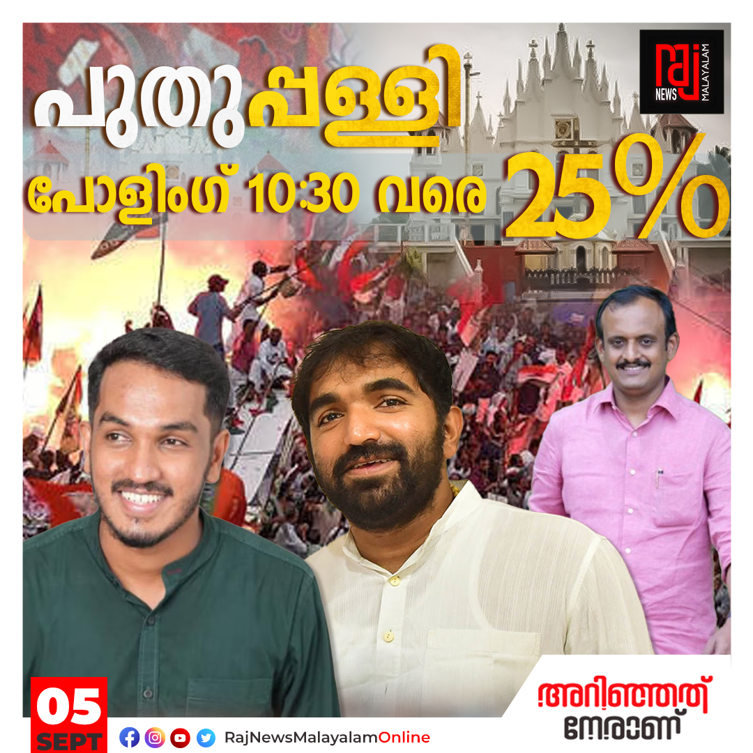 RajNewsMMTweets's tweet photo. ആദ്യ മണിക്കൂറിൽ മികച്ച പോളിംഗ് | Puthuppally Bypoll | 

#puthuppallybyelection #chandyoommen #jaickcthomas #lijinlal #udf #ldf #RajNews #rajnewsmalayalam #LatestNews #MalayalamNews https://t.co/Rpojj9iU3e