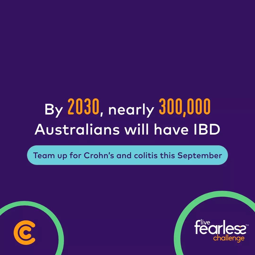 crohnscolitisau's tweet photo. #LiveFearlessChallenge has started! 🎉
There's still time to sign up to support Australians living fearlessly with Crohn’s and colitis this September.
Register now! It's quick and free!
https://t.co/S2cwHJjbgF https://t.co/hxWRyT4H1K