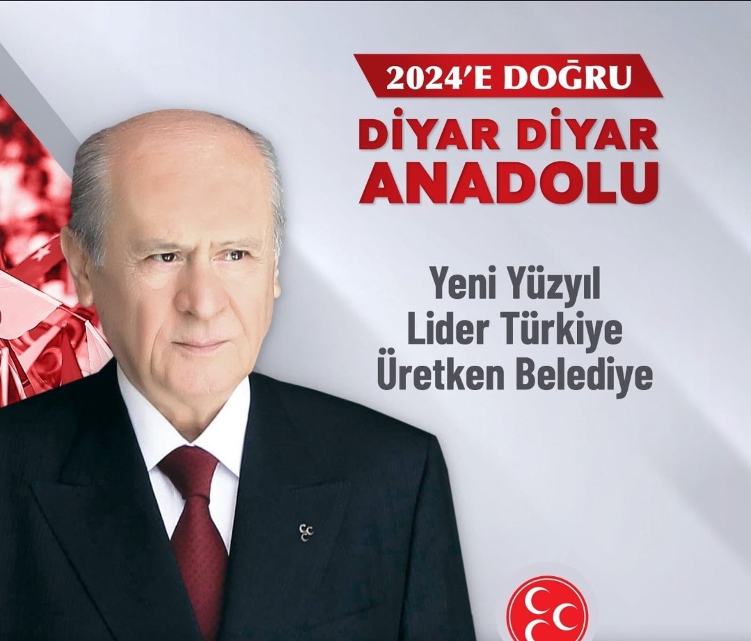 2024'E DOĞRU DİYAR DİYAR ANADOLU

Yeni Yüzyıl
Lider Türkiye
Üretken Belediye
