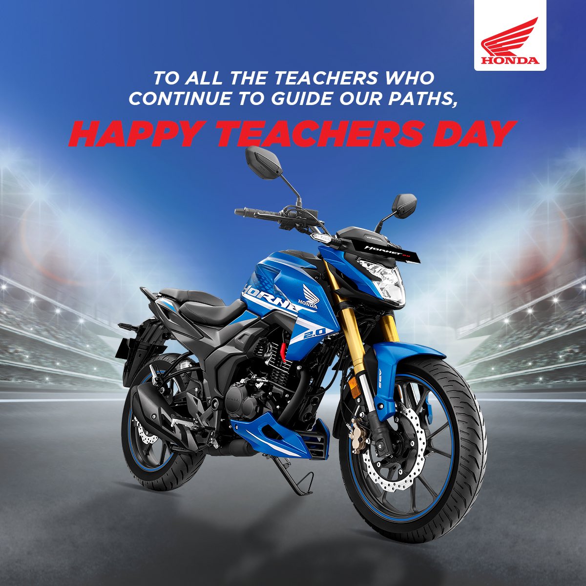 honda2wheelerin's tweet photo. In life's diverse chapters, unique lessons shape our journey. Happy Teacher's Day to all our guiding lights from Team Honda.

#Honda #powerofdreams https://t.co/VeE9D8RhPG