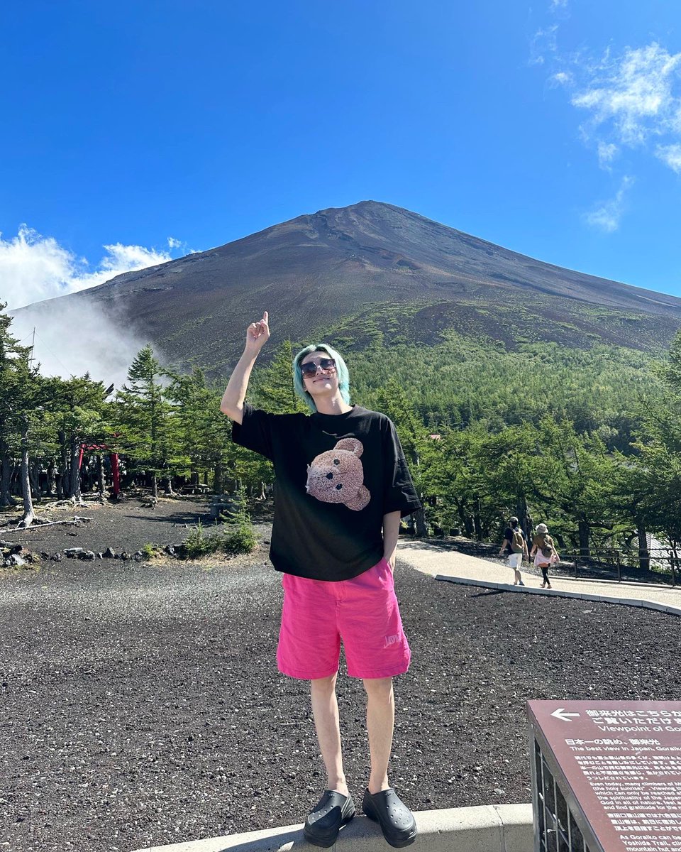 富士山 ❤️ #BoNoh #MagentaBoy #Noeulnuttarat