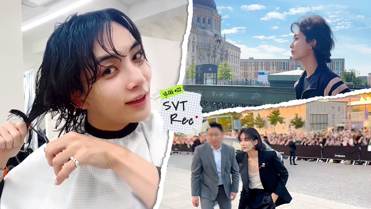 pledis_17's tweet photo. [SVT Record] 하니의 베를린 패션위크 Vlog | 심장 쫄깃해지는(?) 베를린 여정 | 마무리는 쫑쫑이의 헤어 커트 #22

▶️ https://t.co/7v6VCRUbLs

#SEVENTEEN #세븐틴
#SVTRecord #세븐틴레코드
#VLOG https://t.co/v8f624iqLB