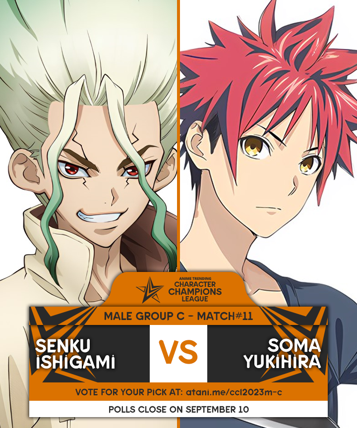 Anime Trending on X: Soma Yukihira (Food Wars!) will be in Male