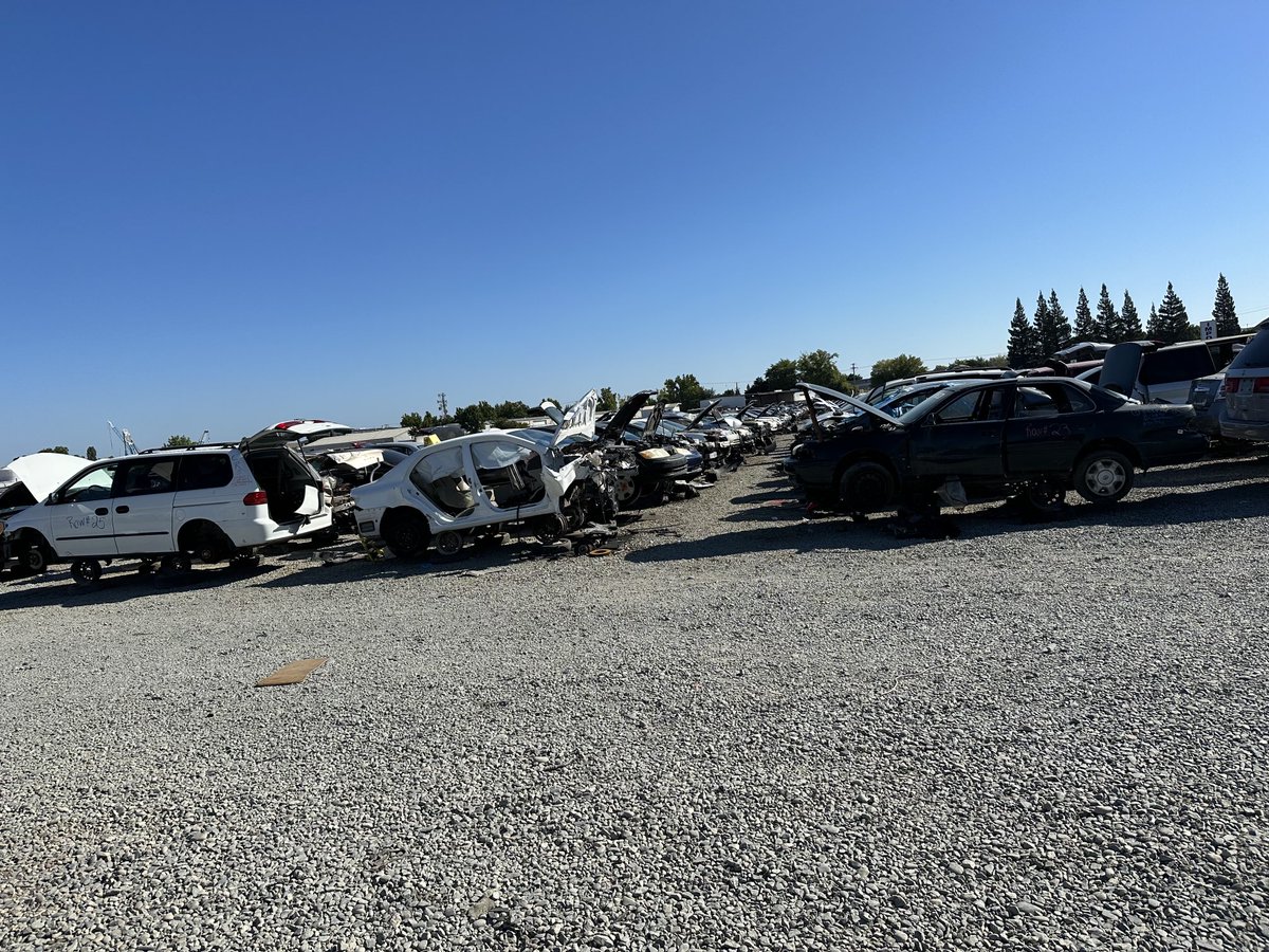 niel_hansen's tweet photo. What’s better than Disneyland? Half price weekend at Pick n Pull! #picknpull #junkyard https://t.co/XsOhrJn1LK