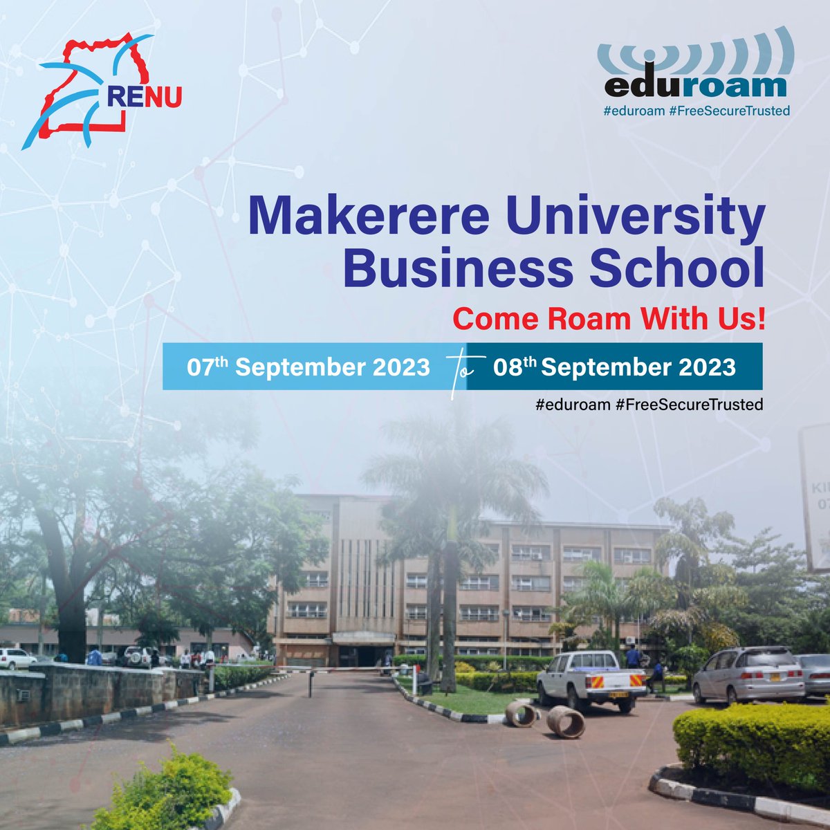 MUBS, Are You Ready?

The eduroam Across Uganda campaign is still ongoing. 

This week we will be at Makerere University Business School (<a href="/OfficialMubs/">Makerere University Business School</a>) on the 7th and 8th of September to spread more joy with the Free, Secure and Trusted Wi-Fi, <a href="/eduroam/">eduroam</a>.

See you there!

#eduroam