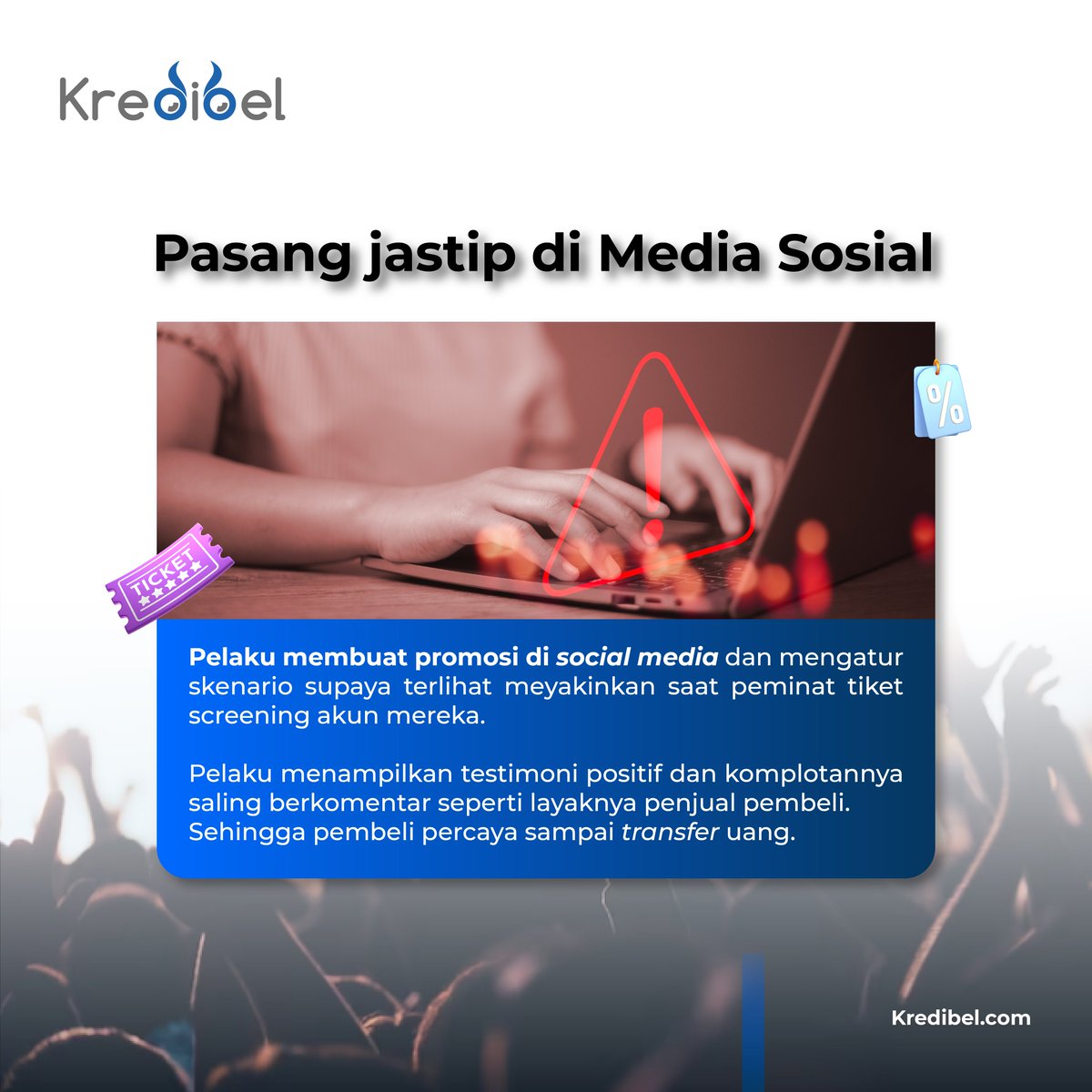kredibel_id's tweet photo. Tentunya mereka memastikan sedemikian rupa agar akun sosmed terlihat meyakinkan korban🤯

Bagaimana ciri-ciri nya? Cek gambar di bawah ini yaa!

#StopPenipuan #LaporkanPenipuan #Kredibel https://t.co/hY8ewplAZi