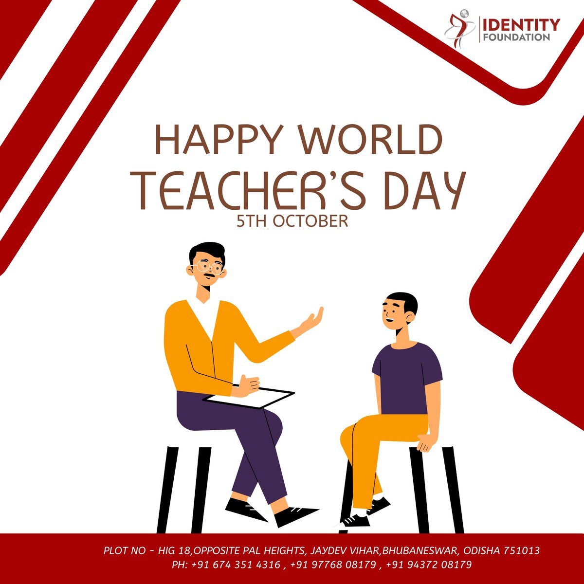 IdentityFounda1's tweet image. “It is the supreme art of a teacher to awaken joy in creative expression and knowledge.” - Albert Einstein

Wishing every teacher in the world a happy teacher's day

#identitytrainingservices #TeachersDay #identitygroup
