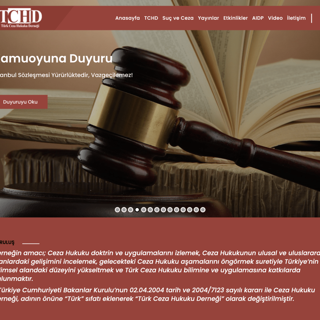 Türk Ceza Hukuku Derneği dlvr.it/Svdfct