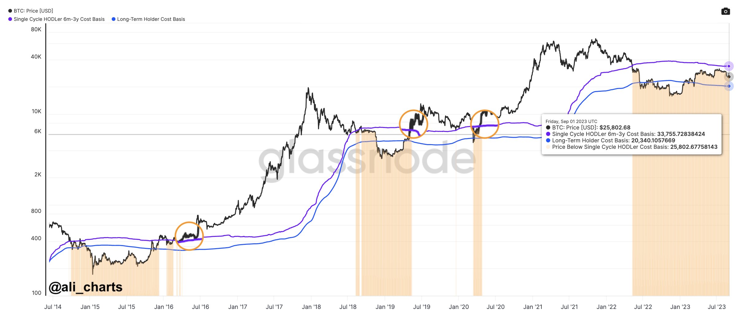  700 bitcoin level could break ali cost 