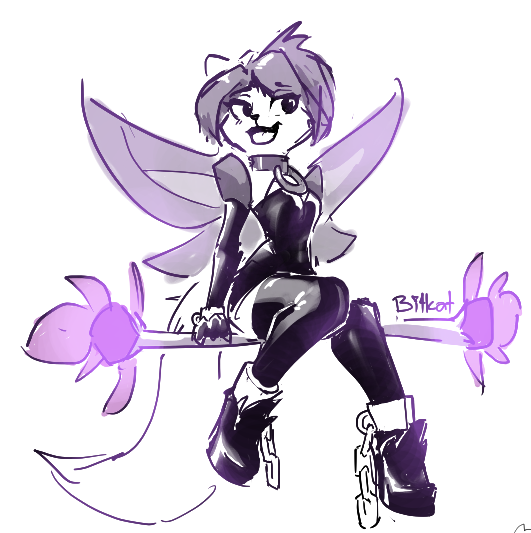 lux kitty thingy bye