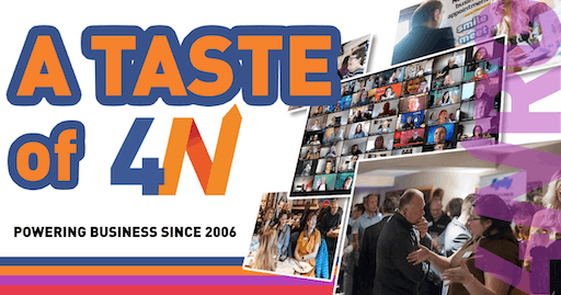 Hi #UKBusinesshour

Join us at a taste of 4N on 28 September! This 90-minute online session provides a chance to experience a bit of everything that 4N has to offer!

Free to come as our guest & find out what our meetings are all about

4nonline.biz/4n-event/taste…
#mhhsbd #networking