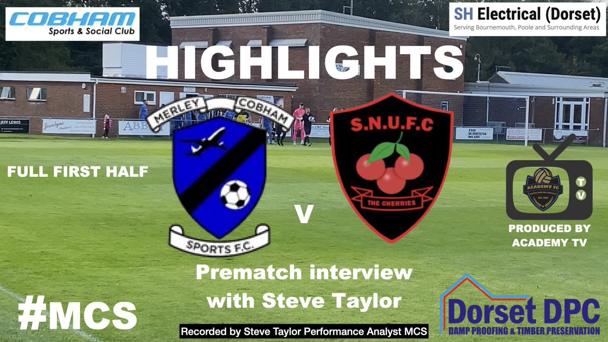 AcademyTVS's tweet photo. 🎥⚽️ NEW VIDEO ⚽️🎥 @MerleyCobham 3️⃣-3️⃣ @SturNewUtdFC in the @DPL_official 🎞️ https://t.co/RiGNPutbRU plenty of drama in the true definition of two halves. Grover RETURNS! Check out this cracking game and subscribe to AcademyTV. @Dorsetechosport @swsportsnews @NonLeagueRadio #fcb https://t.co/jmrinOhmiI