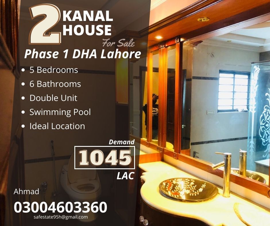 safestate95h's tweet image. #dhalahore #Phase1 #Kblock #houseforsale #houseforsaleindhalahore #2kanalhouse #oldhouse #2kanaloldhouse #doubleunithouse #safestateconsultant
2 Kanal Double Unit House for Sale in A Prime Location of Phase 1 DHA Lahore
Swimming Pool
03004603360
Ahmad
#everyone
