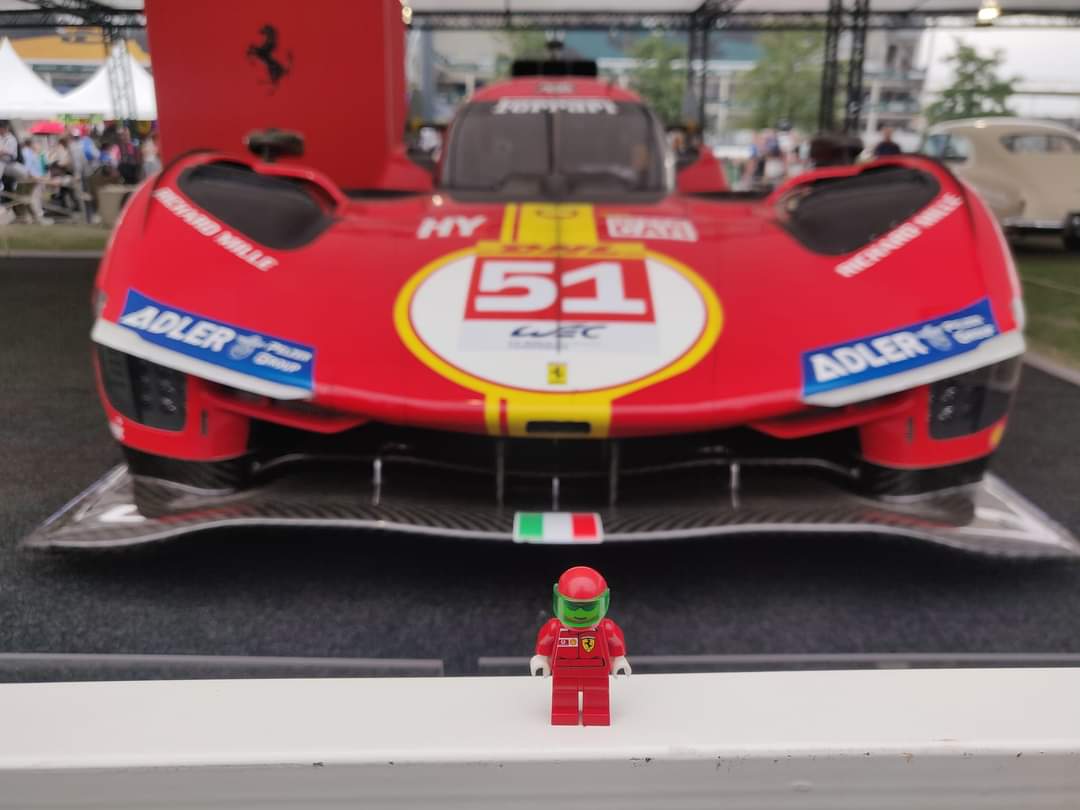 💚🤍❤️ Ferrari 499P #51 Le Mans 2023 💚🤍❤️
📷 @FerrariFM 
#LeMansEurosport #24hDuMans #24hLeMans #FerrariHypercar #Ferrari499P #Ferrari499P #Maranello #Ferrari #499P  #wec #Lego #LegoFerrari