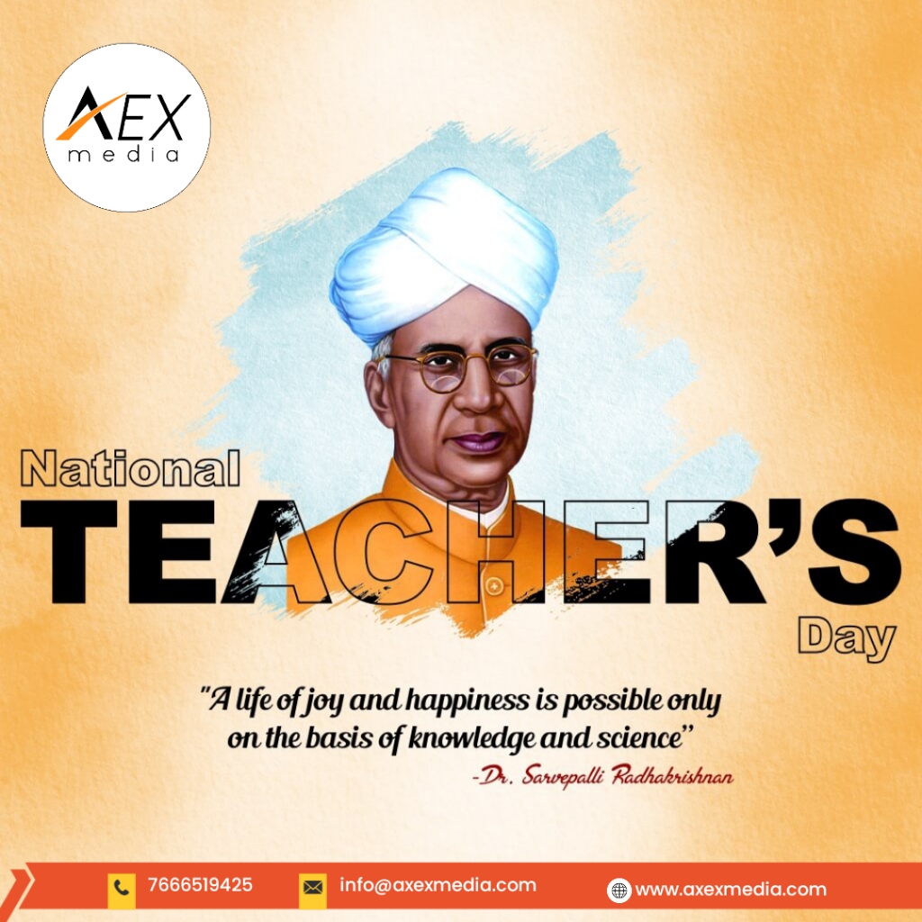 In India, September 5 is celebrated as Teachers’ Day as a tribute to the contribution made by teachers to society. Happy Teacher's Day! #TeachersDay #DrSarvepalliRadhakrishnan #Gratitude #EducationMatters #TeachersDay2023 #HappyTeachersDay #NationalTeachersDay #pune #axexmedia