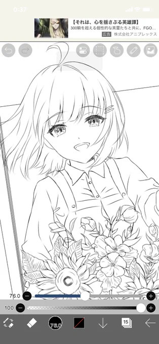 大学の学祭でポストカード描いて配ることになりました😊 