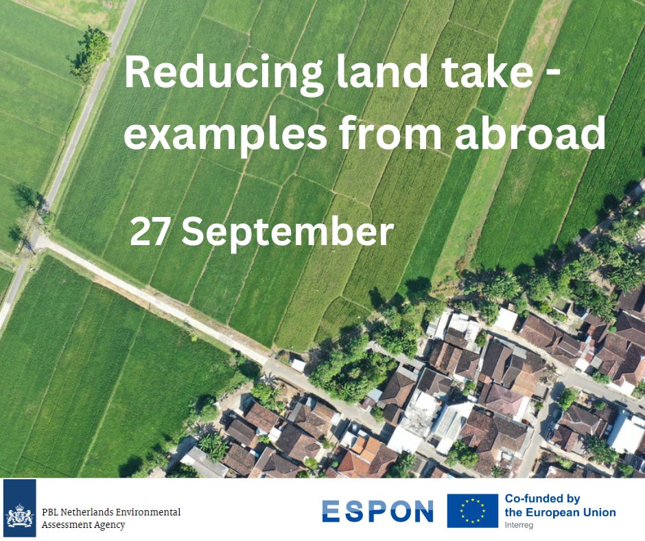 Join us online or in the Hague for a great event organised by  <a href="/nlenvironagency/">PBL English</a> on the objective of ‘No Net Land Take in 2050’ and some of the best European examples. 
Read more about the agenda and registrations on the website
loom.ly/R2jzMjo