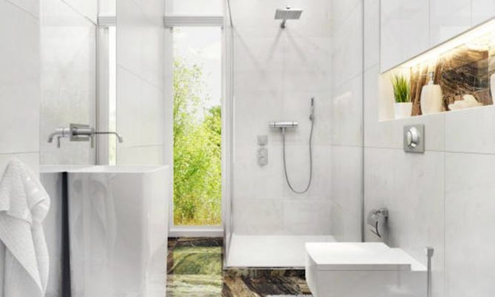 9 ideas de cómo decorar un baño pequeño blgs.co/kQVK8U