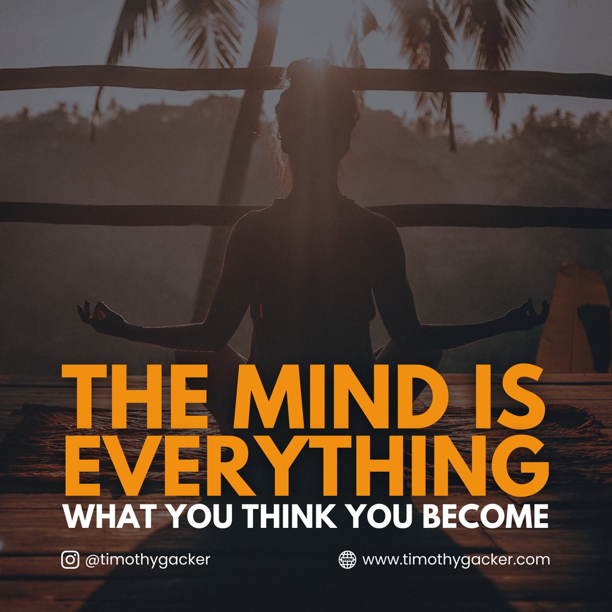 Each thought we nurture has the potential to manifest in our actions, influencing our path and perspective. Through mindfulness and awareness, we can create a more intentional, positive reality.  

#MindPower #PositiveThinking #BeTheChange