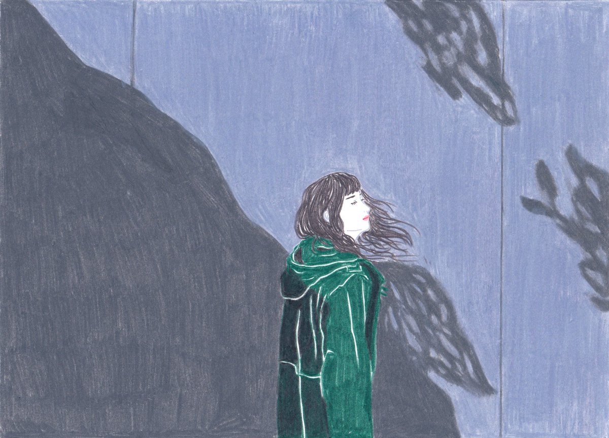 「10年の絵の変化リプに交互に貼っていくので見てください上:およそ10年前下:最近」|谷小夏のイラスト