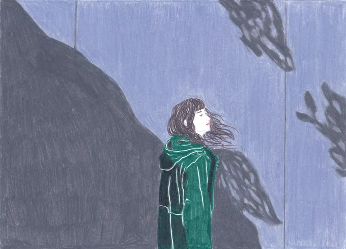 10年の絵の変化リプに交互に貼っていくので見てください上:およそ10年前下:最近 