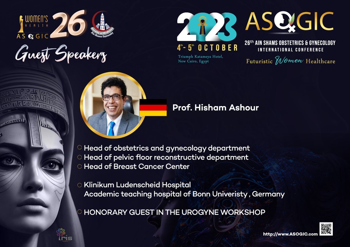 ASOGIConference's tweet photo. We're excited to announce our esteemed guest speakers for the upcoming ASOGIC26
Prepare yourself to hear and learn from the experts and gain valuable insights into the most recent trends and advancements in OBGYN
Don't pass up this incredible opportunity to expand your knowledge! https://t.co/NvvQDQ4eEG