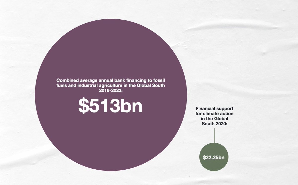 1TeresaAnderson's tweet photo. Written with my co-author @_Oscar_Reyes&amp; @ProfundoNL data whizz @WardWarmerdam, @ActionAid's report "How the #FinanceFlows" evidences the shocking money flows to fossil fuels &amp; industrial agriculture in the Global South, and the biggest culprits.

#FundOurFuture
#FundOurFutureKE https://t.co/BQDw31P2k0