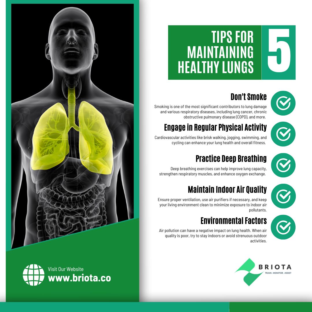 From avoiding smoking to practising deep breathing, these tips will help you breathe easier and live better. Stay informed, make healthier choices, and take control of your respiratory wellness! briota.co

#LungHealthMatters #WellnessJourney #LungsHealth #COPD