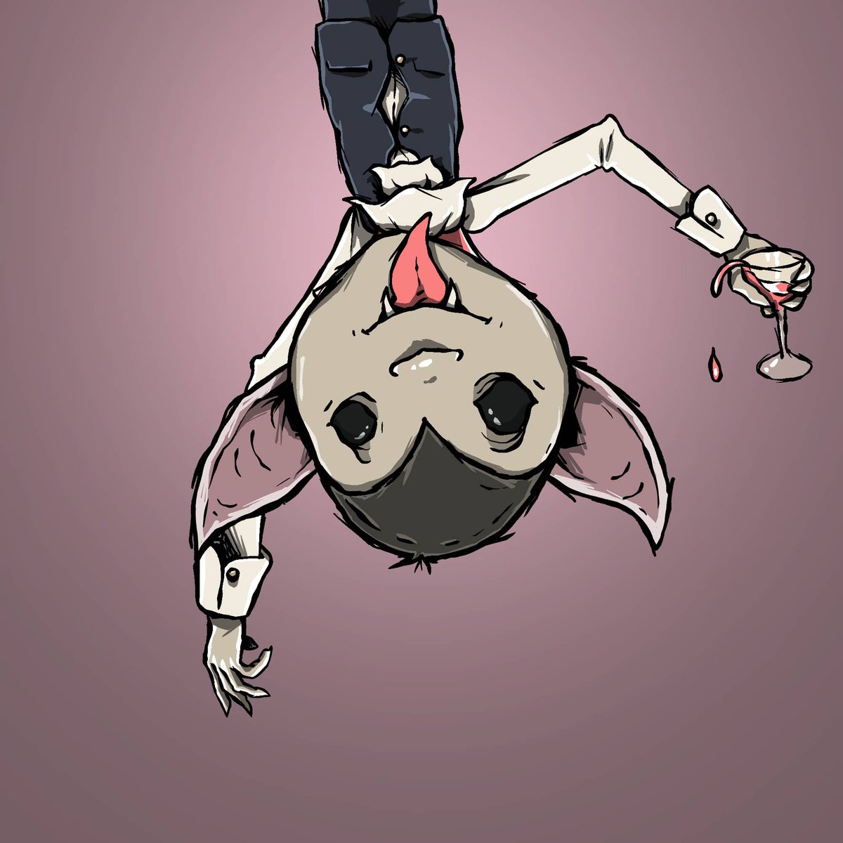 h0nkY_swiss's tweet photo. GM web3
Do you know when you get up in the morning and have a head like that?
And I didn't even drink alcohol.
#upsidedown @Moon_Bats
#stillhanging https://t.co/cKuNZ2TrQc