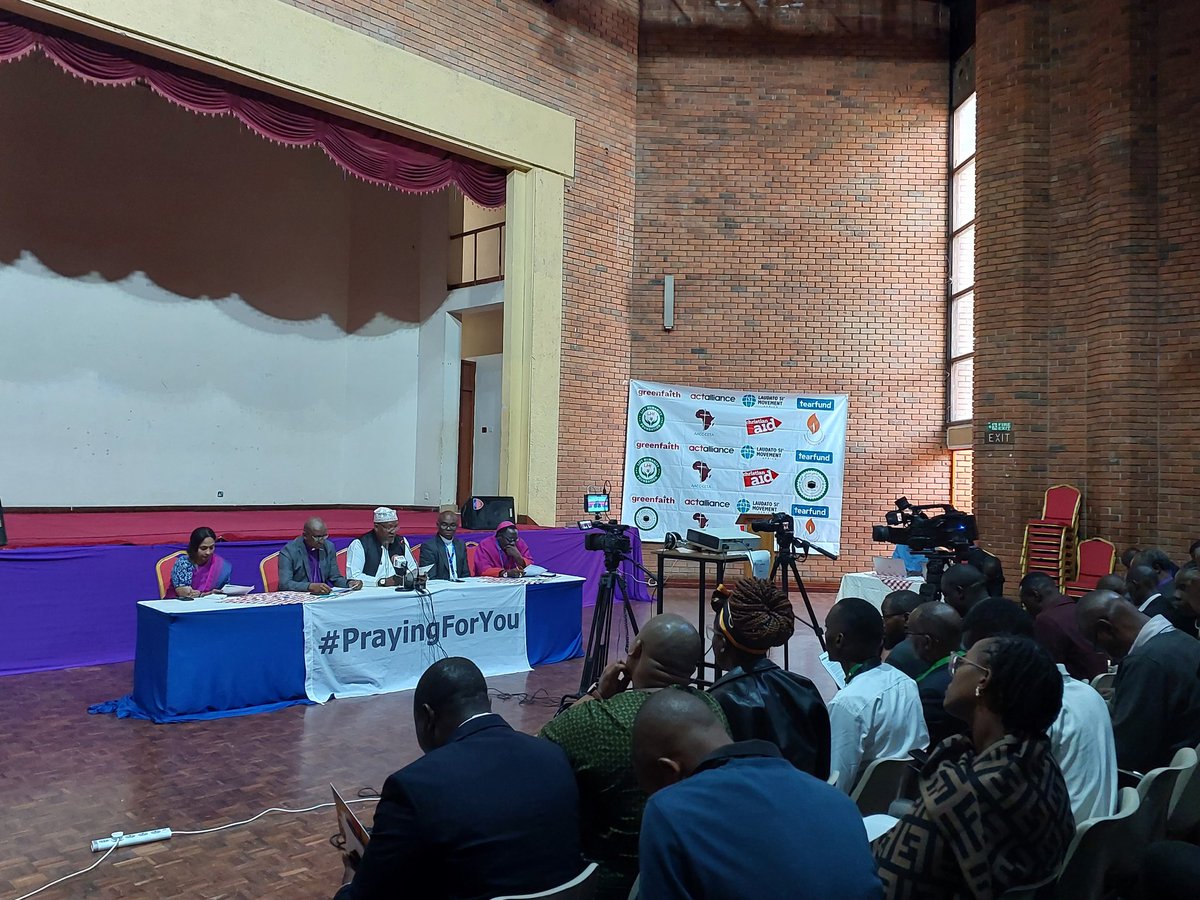 Faith leaders from #Africa  make their voice heard on #ClimateAction #ClimateJustice during the #AfricaClimateSummit #AfricaClimateWeek 
<a href="/ACTAlliance/">ACT Alliance</a> <a href="/Tearfund/">Tearfund</a> <a href="/greenfaithworld/">GreenFaith</a> <a href="/christianaid/">christianaid</a>