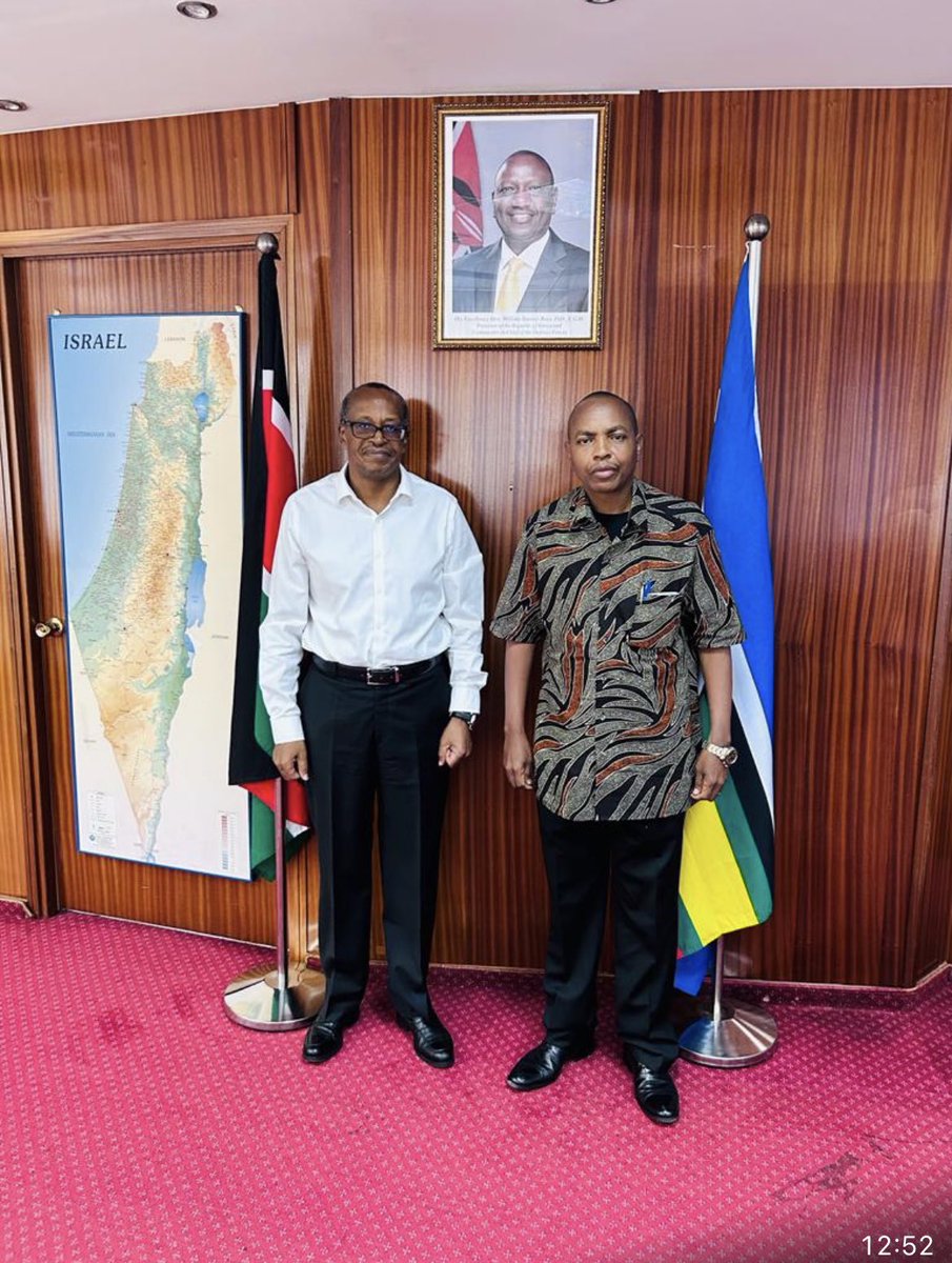 Kenya Embassy in Israel tweet media