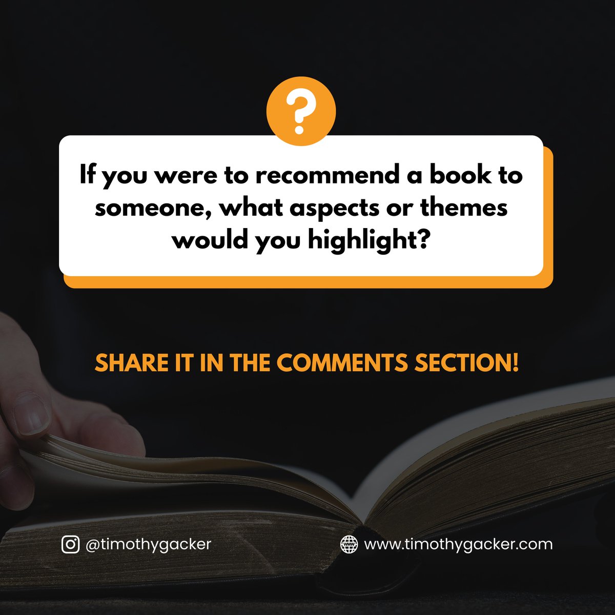 What about you? What makes a book recommendation stand out for you? 

Share your thoughts and let's keep the bookish conversations alive!    

#bookrecommendations #literarygems #readingcommunity