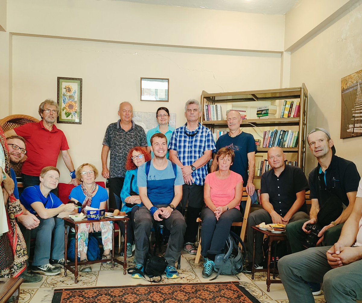 Chapter1Gilgit's tweet image. We recently hosted a group of German tourists at Chapter One. It was a great interaction with some really interesting individuals, many of whom were in Pakistan for the first time.