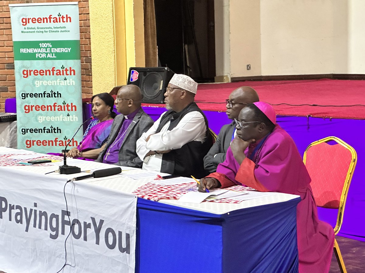 Currently ongoing! Faith leaders from the African Continent issuing a press conference on their demands to the African leaders on the margins of the Africa Climate Week. 
#AfricaClimateSummit #StopFossilFuelUse #RenewableEnergy