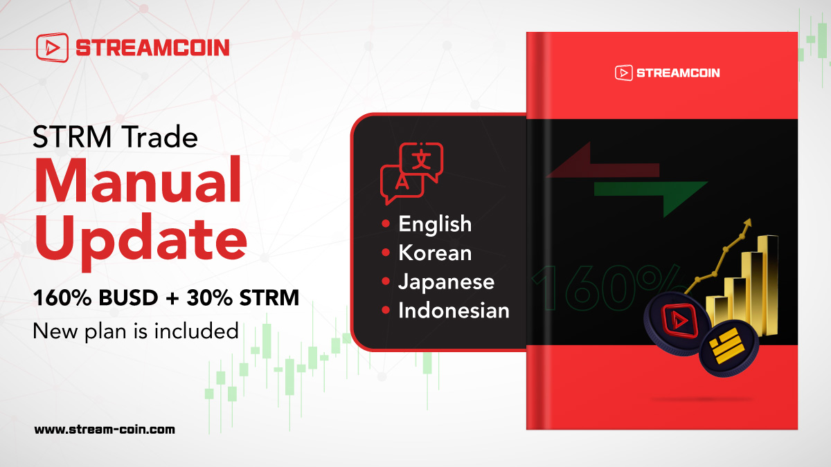 streamcoin_strm's tweet photo. 🔥The user manual for #STRMTrade has been updated!
📕 Learn about the new 160% $BUSD + 30% $STRM plan, rewards withdrawal, vesting periods, and more with the updated manual.
👉🏼 If you’re a new user, you can also find everything you need to know, from registration to KYC verification and from trades to #referrals.
😄To download the new manual in a different language, visit STRM Trade : https://t.co/q5zuqraiba
#STRM #Manualupdate #Newplan #cryptotrading #cryptocommunity #KYC
