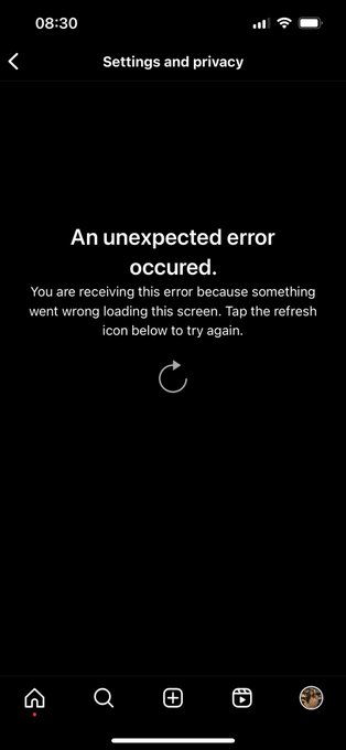 is instagram trying to slow delete me or what https://t.co/zeDVrAfzkk