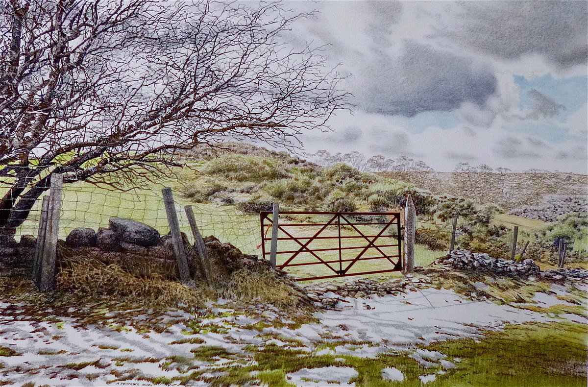 'Last snow of winter?', see it on the #clwydiancreatives Art Trail, details at alwyndempsterjones.com.        

#art #NorthWales @NWalesSocial @tourism_fcc
@ItsYourWales @RamblersCymru @Welsh_art
@walesartists @Arts_Wales_ @ahistoryinart
@UKMakers1 @todays_art @visittherange